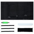 thumbnail image 2 of Puzzles Roll Mat Game Storage Accessory Keep Tidy Felt Printing Jigsaw Blanket Up To 1500 Pieces with Storage Bag Travel Home black, 2 of 9
