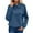 BU1, variant on UJNDER Women's Sweatshirt Solid Color Button High Neck Pullover Long Sleeve Casual BU1 M