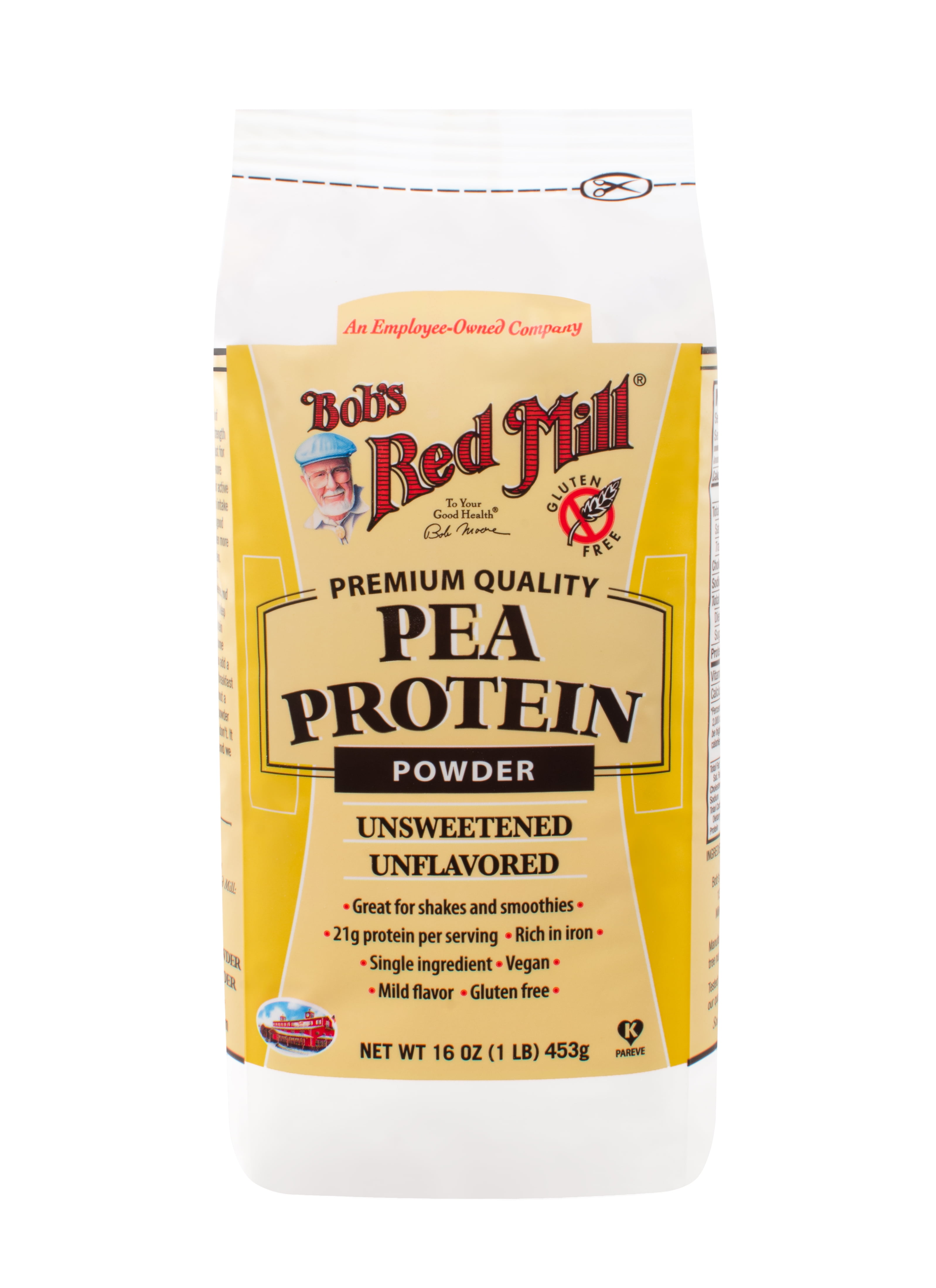 Bob's Red Mill Pea Protein Powder, 15g Protein, 1.0 Lb