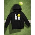 thumbnail image 4 of Tstars Love Softball Women's Hoodie - Ideal Birthday Gift for Softball Fans and Players - Comfortable Sportswear - Show Your Softball Passion - Perfect Apparel for Softball Moms, 4 of 6