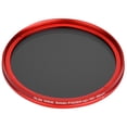 thumbnail image 2 of 58mm Filter, ND2-400 Filter Reliable Lightweight Red  For Reducing Exposure, 2 of 8
