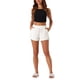 thumbnail image 2 of Pantalones cortos de pijama ajustables con cordón de INSPIRAR CHIC para mujer, ropa de descanso, pantalones cortos para dormir con bolsillos M Blanco, 2 of 6