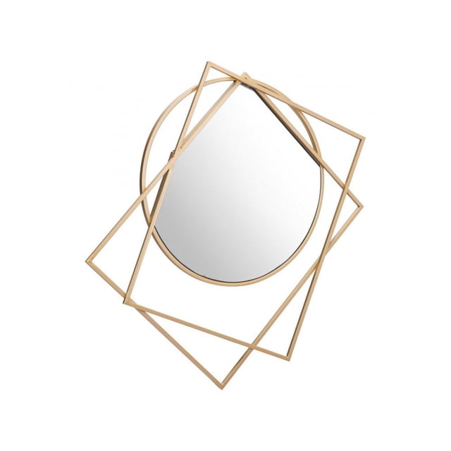 Espejo Kessa Muebles Vertex Oro