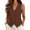 WenDA03_Coffee, variant on Womens Button Down Sleeveless Blazer Vest Dressy Summer Fully Lined Suit Tops V Neck Business Casual Jacket Waistcoat Versatile Vests Blue, L