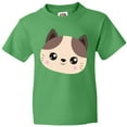 thumbnail image 3 of Inktastic Cute Cat, Little Cat, Cat Head, Brown Cat Youth T-Shirt, 3 of 5