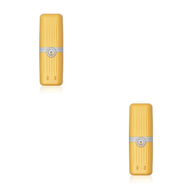 Bearachild Estuche para cepillos de dientes, contenedor de de montado en la pared, soporte multifuncional para cepillos de dientes, Type2 NO2 Bearachild CBP189571