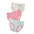 thumbnail image 4 of GYRATEDREAM Girls Underwear 100% Cotton Brief for Girls Breathable Toddler Girl Underwear Comfort Baby Girls Panties 3 Packs for 3-12Y Briefs-C, 4 of 5
