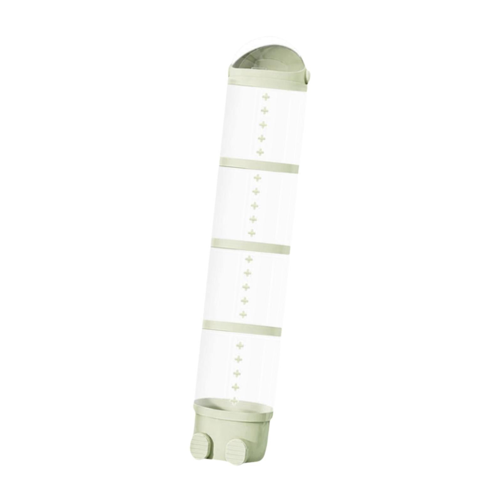Fancyes Stuffed Toys Storage Tube Cute Display Bucket for Bedroom Household Playroom Green