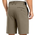 thumbnail image 5 of Sewkxo Men's Golf Shorts Inseam Stretch Quick Dry Casual Work Dress Shorts with 4 Pockets,Brown XL, 5 of 6