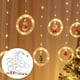 thumbnail image 3 of Luces de cortina navideñas con LED USB, novedad, árboles de Navidad para ventanas y techos, 3 of 8