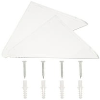 Acrylic Wall Shelf Corner Mount Display Shelves Wall-mounted Storage Rack