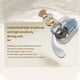 thumbnail image 5 of Xihbxyly Especiales Del Día Auriculares Inalámbricos Bluetooth En Cancelación, Auriculares Estéreo En Micrófono, Estuche de Carga Inalámbrica, Pantalla Led En Encendido para Teléfono, Tv, Pc y Portát, 5 of 7