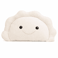 thumbnail image 2 of Pierogi Pillow 12" Cute Dumpling Plush Pillow Stuffed Animal Plushies Toys Soft Hugging Stress Relief Gifts White, 2 of 9
