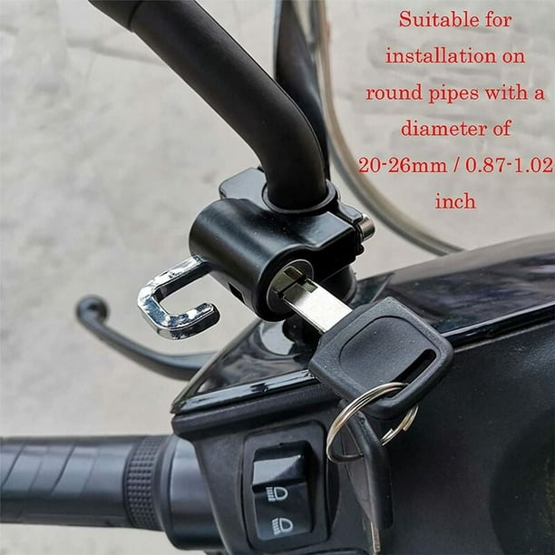 T3 Helmet Lock Strap 2pcs Installation Tool Bicycle Helmet Lock Universal Motorcycle Helmet Lock Compatible for Outdoor Sports