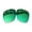 Jade MirrorCoat Polarized, variant on Vonxyz Ruby MirrorCoat Polarized Lenses Replacement for Oakley Portal X OO9460 Sunglass