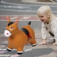 thumbnail image 2 of Caballo saltarín de goma para saltar, juguete para niños pequeños, niños y niñas, ideal para jugar en interiores y exteriores, 2 of 7