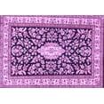 thumbnail image 1 of Ahgly Company Indoor Rectangle Medallion Purple Traditional Area Rugs, 2' x 3', 1 of 4