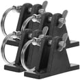 thumbnail image 1 of SHISUYAN Bimini Tops Deck Hinges for Boat Use Durable Nylon with Screws Black 4pcs, 1 of 8