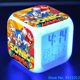 thumbnail image 4 of Figura de Sonic de anime de 8 x 8 x 8 cm, reloj LED con alarma, 7 luces táctiles de colores, reloj de escritorio, figurita de erizo, juguetes para niños, regalo, 4 of 5