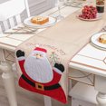 thumbnail image 4 of "Banderín Navideño para Mesa - Decoración Festiva en Lino con Diseños Alegres, Ideal para Hogares y Restaurantes", 4 of 6