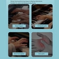 thumbnail image 4 of Piano Finger Trainers, Correct Finger Positioning, Build Strength And Endurance, TPR Material, Suitable For Piano, Ukulele, Guitar And Guzheng, Portable, 4 of 8