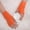 Orange, variant on Womens Gloves For Cold Weather, Women Girl Knitted Arm Fingerless Warm Winter Gloves Soft Mitten Rd, Red