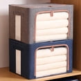 thumbnail image 4 of Bolsa de almacenamiento de ropa plegable, impermeable, transparente, 100 l, resistente Armada, 4 of 6