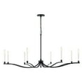 thumbnail image 4 of 52697BK Kichler Lighting Malene - 8 Light Chandelier-25 Inches Tall and 52 Inches Wide-Black Finish, 4 of 7