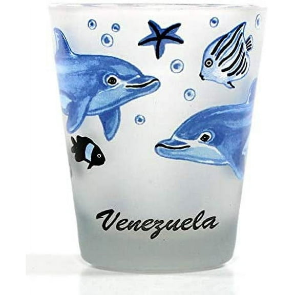 Venezuela Dolphins Shot Glass