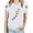 White, variant on fatyb Print T-Shirts for Women Short Sleeve Graphic Tees Tops Casual Crew Neck Womens Summer Tshirts