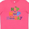 thumbnail image 4 of Inktastic Easter Hip Hop Hooray with Eggs and Carrot Youth T-Shirt, 4 of 5