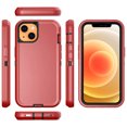 thumbnail image 5 of Defender Phone Case Shock Proof Rubber Case with Holster Heavy Duty Compatible with Apple iPhone 14 Plus, 5 of 5