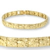 10kt Gold Men's Nugget Bracelet