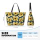 thumbnail image 4 of Easygdp Sunflowers Bolsa de Viaje de Playa de Gran Capacidad, Bolsa Tote Perfecta para la Playa, Escapadas de Fin de Semana y Viajes, 4 of 7