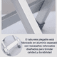 thumbnail image 2 of Banco Silla Plegable De Acero Para Exterior Carga 100kg Xtellar Blanco, 2 of 3