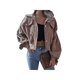 thumbnail image 5 of Chaqueta Para Mujer Chaqueta De Punto De Pana De Color SóLido Chaqueta De Estilo Corto XBTCLXEBCO Caqui;L, 5 of 6
