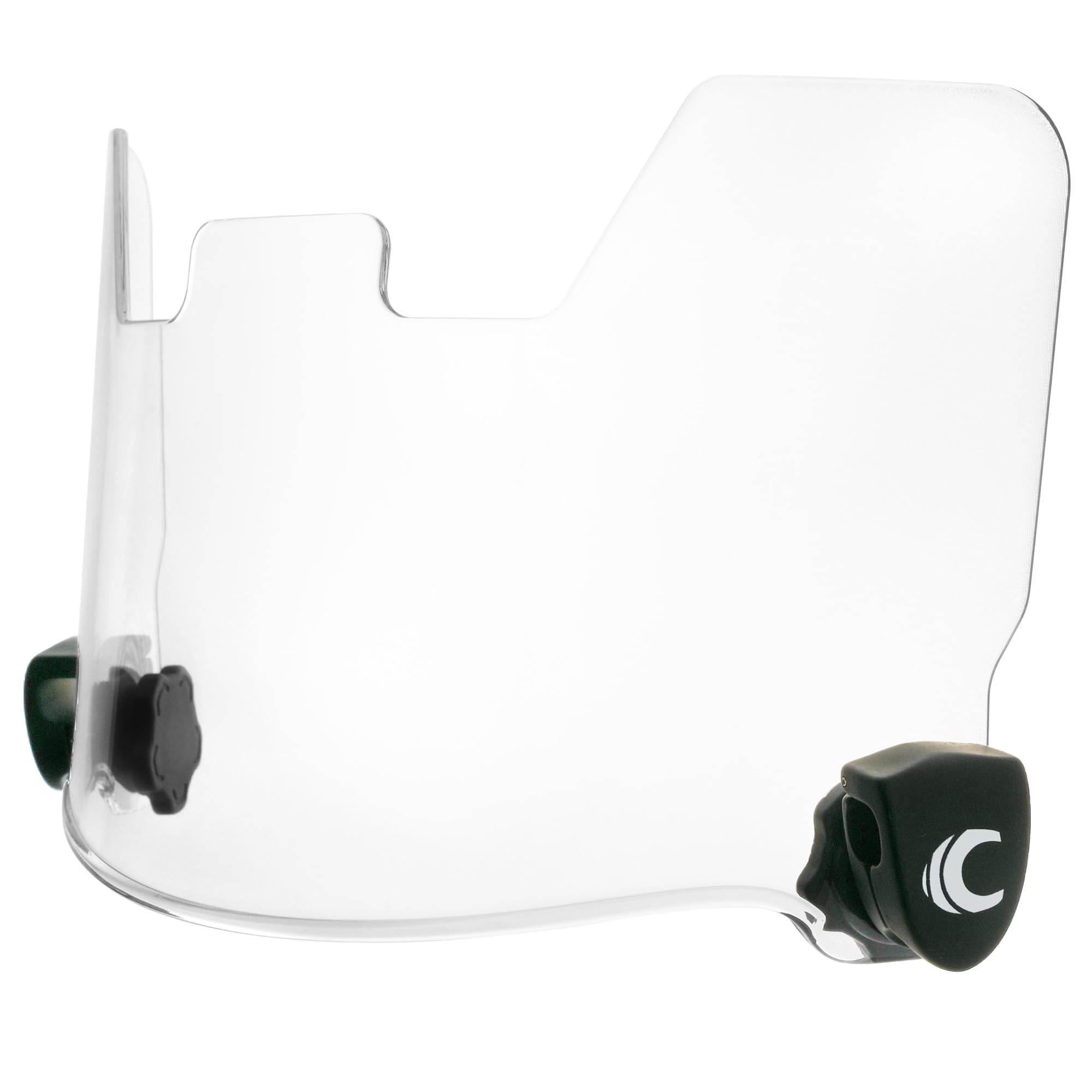 Cannon Sports Football Visor - Flat Lens Technology, Anti-Fog, UV Protection & Scratch-Resistant - Fits Adult & Large Youth Football Helmets (Clear)