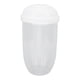 thumbnail image 3 of Vaso agitador de ensalada portátil con tenedor - Recipiente para ensalada fresca y saludable para llevar - Blanco, 3 of 10