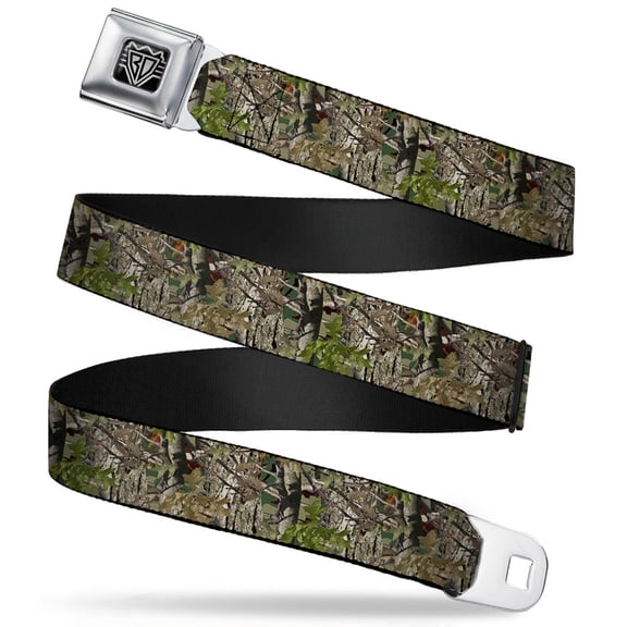 Buckle-Down Belt, Seatbelt Buckle Belt, Hunting Camo, 30 to 44 Inches