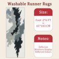 thumbnail image 6 of Hallway Runner Rug 2'x6' Washable Area Rugs Non Slip Laundry Rug Runner Floor Carpet Runners for Hallways Entryway Laundry Room Kitchen, 6 of 11