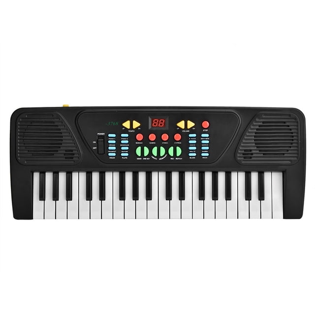 Instrumentos musicales de juguete, teclado de piano eléctrico de 37 teclas, teclado, piano eléctrico, piano digital eléctrico, salida de alta intensidad