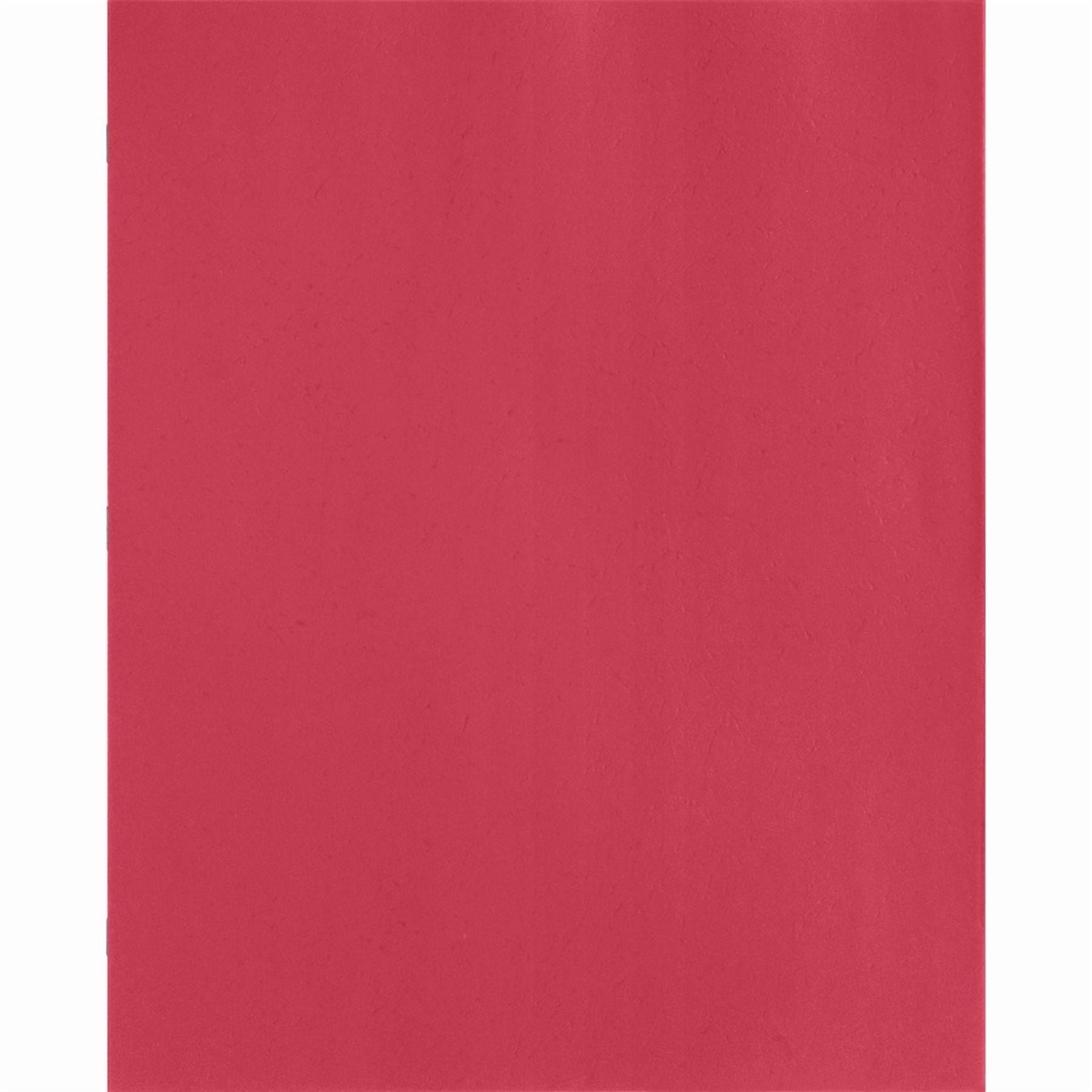 Business Source, BSN78510, Pocket Folder, 25 / Box, Red