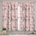 thumbnail image 2 of Ambesonne Paris Valance & Curtain, Croissant Macaroon Muffin, 55"x30", Multicolor, 2 of 6
