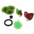 thumbnail image 4 of Adorno 5pcs betta fis a Hoja de Hojas Simulación de AcUario Adorno de Hojas de Hojas Betta Alimentador de Pescado Desove Juego de Hoja, 4 of 7