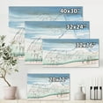 thumbnail image 4 of Designart ' Crane Birds Flying Over Snowy Montain ' Traditional Canvas Wall Art Print, 4 of 4
