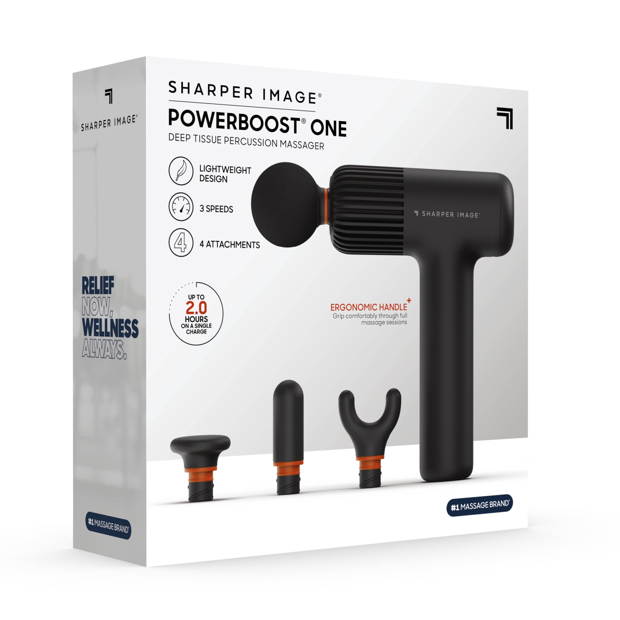 Sharper Image Powerboost One Deep Tissue Percussion Massager
