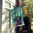 thumbnail image 2 of Christmas Tree and Black Pug Flag Canvas House Size, 2 of 4