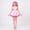 Pink, variant on Pink Anime Vampire Halloween Costume for Women, Gothic Sci-Fi Stage Dress Vocalist Cosplay Outfit Fancy Dress for Themed Parties, Size S