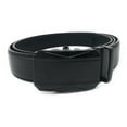 thumbnail image 3 of Leather Mens Ratchet Belt Sliding Adjustable Automatic Buckle Cut to Size, 3 of 36