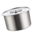 thumbnail image 2 of Stockpot High Temperature Resistant Multifunctional with Lid Soup Pot for Seasoning Eggs 22cm, 2 of 11